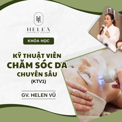 Khóa  Kĩ Thuật Viên Chăm Sóc Da Chuyên Nghiệp KTV1